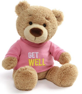 Get Well Bear Pink