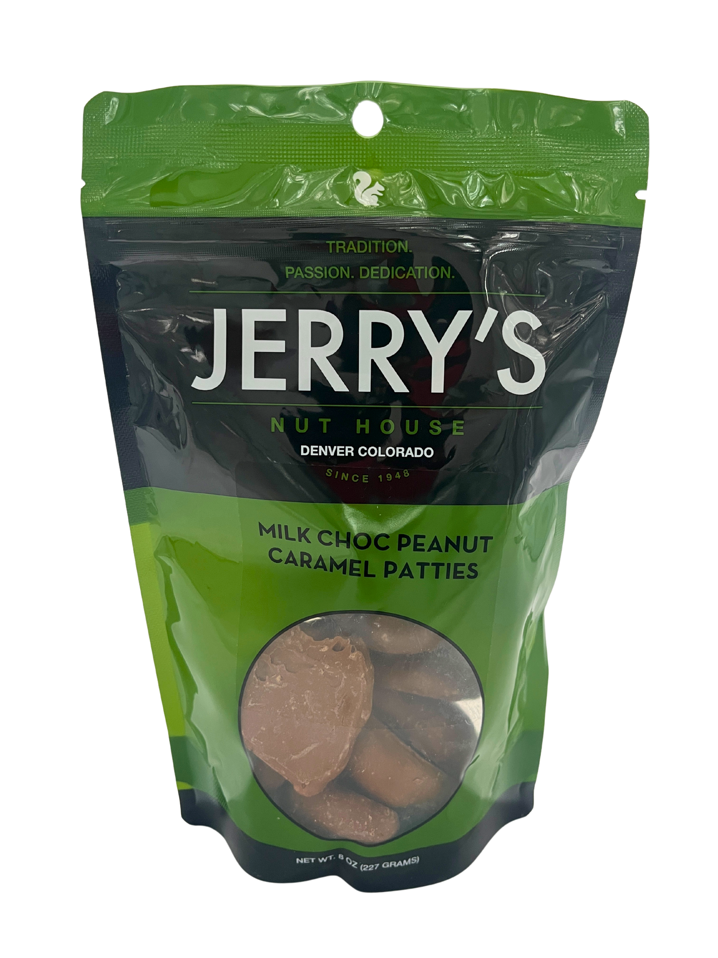 Jerry's Milk Chocolate Peanut Caramel Patties