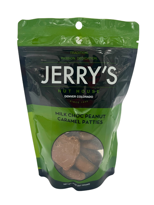 Jerry's Milk Chocolate Peanut Caramel Patties