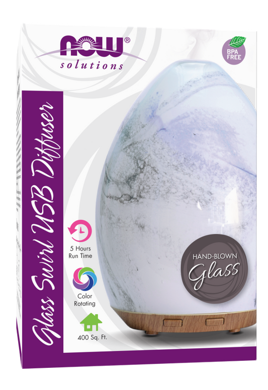 Glass Swirl USB Diffuser