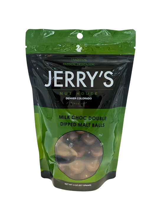 Jerry's Double Dipped Milk Chocolate Malt Balls