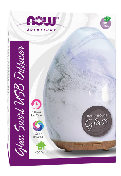 Glass Swirl USB Diffuser